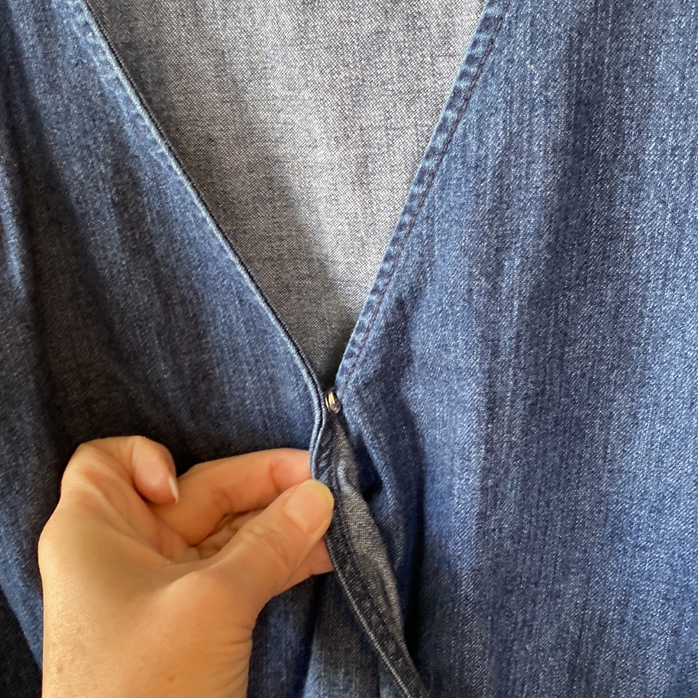 J crew Factory Faux Wrap Dress - Picture 3 of 6